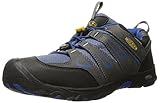 KEEN Oakridge Low WP Hiking Shoe (Little Kid/Big Kid), Magnet/True Blue, 1 M US Little Kid