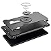 Mi Mix 2 Case, [with 360 ° Kickstand] Rotating Ring Case [Dual Shockproof] Protective Cover [Support Magnetic Car Mount] Compatible with Xiaomi Mi Mix 2 (Black, MI Mix 2)