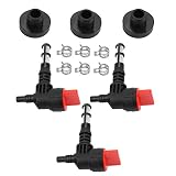HIPA (Pack of 3 Fuel Shut Off Valve for Briggs and Stratton 192980GS 78299GS 80270GS Craftsman Snapper Troy-Bilt 3250-8000 Watt Portable Generator Pressure Washer