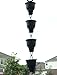 U-nitt 8-1/2 feet Rain Chain: Embossed Sunflower Aluminum 8.5 ft Length #5502A