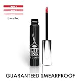 LIP INK Organic Vegan 100% Smearproof Liquid Lipstick - Lava Red