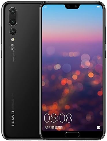 Huawei P20 Pro CLT-AL00 - Dual SIM [Android 8.1, 6.1" AMOLED, Triple 40.0MP+20.0MP+8.0MP, 6GB RAM, Kirin 970] (Black, 128GB)