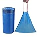 Fiaze 7 Gallon Medium Drawstring Garbage Bags, Blue (110 counts/ Rolls)