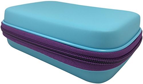 Starfish Spirit Essential Oils Case Holds 10 5ml-10ml Roller Bottles โ Hard Shell, Water-Resistant Box for Travel, Home (Blue)