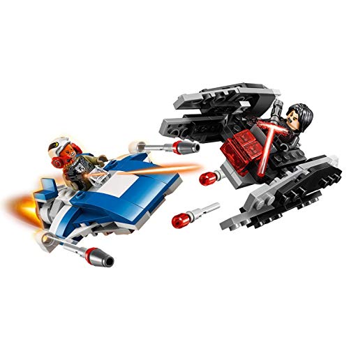 LEGO 75196 Star Wars A-Wing™ vs. TIE Silencer™ Microfighters – Bild 3