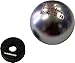 VMS RACING 10x1.25mm Thread 6 Speed JDM Round Ball Shift Knob in Gunmetal Grey Gray Silver Billet Aluminum Compatible with 03-08 2003-2008 Nissan 350Z Fairlady Z