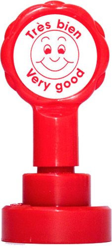 Xclamations X11891 Self-Inking Stamp for Teachers très bien [French Language]