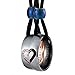 Aienid Stainless Steel Necklaces for Couples Heart Matching Rings for Men and Women Pendant Rope CZ