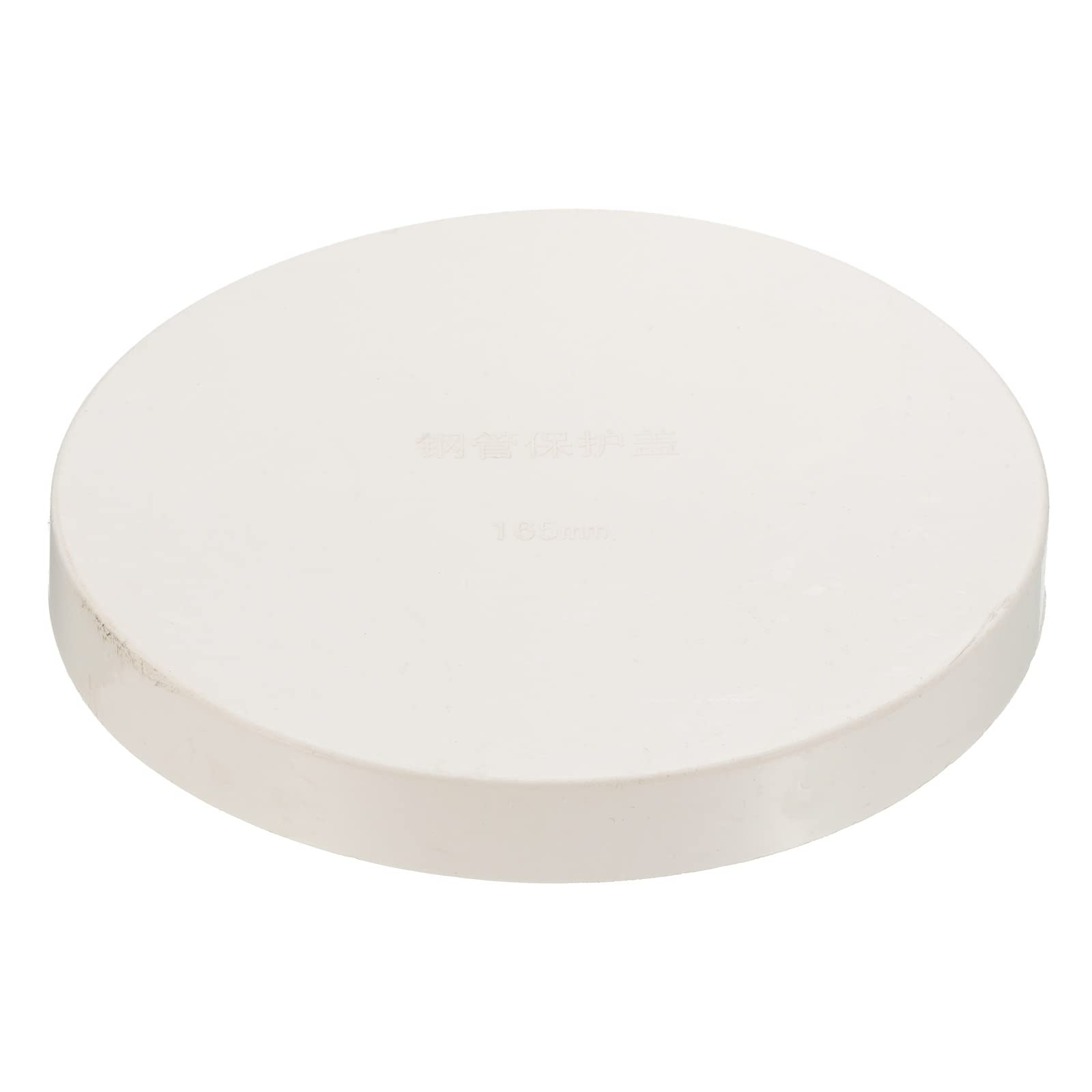 PATIKIL 165mm ID PVC Pipe End Cap Fitting, 1 Pack Furniture Grade Plug Coupling Socket Adapter for DIY, Garden, White — image 1