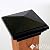 4x4 Post Caps (Nominal) Black Pyramid Top (Case of 12) - With 10 Year Warranty