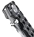 CRKT Ruger Go-N-Heavy EDC Folding Knife with Sheath: Heavy Duty Outdoor, Everyday Carry, Plain Edge Blade, Thumb Stud, Liner Lock, Aluminum Handle, Nylon Sheath R1801