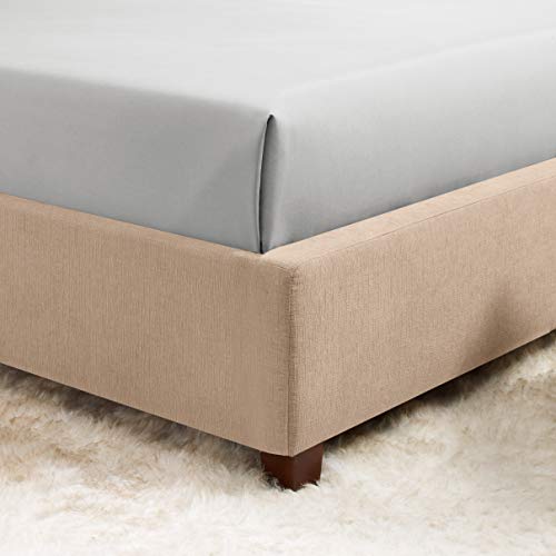 Empyrean Extra Deep Pocket Queen Fitted Sheet Only Light Grey Fitted