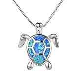 Vanessa Australian Fire Opal Sea Turtle Earrings Rings Pendant Necklace 18