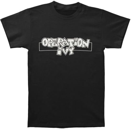Operation Ivy Men's Logo T-shirt Large Black