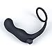 Mini Penis Ring, Namee 10 Speed Silicone Vibrating Cock Ring Penis Ring Vibrator (Black)