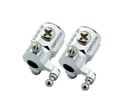 Double Bearing Weighted Tail Blade Grip Set: MHE130X142X