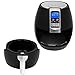 XtremepowerUS 1500w Electric Air Fryer Cooker, 8 Cooking Settings - 3.5-Liter Oil Free Fryer