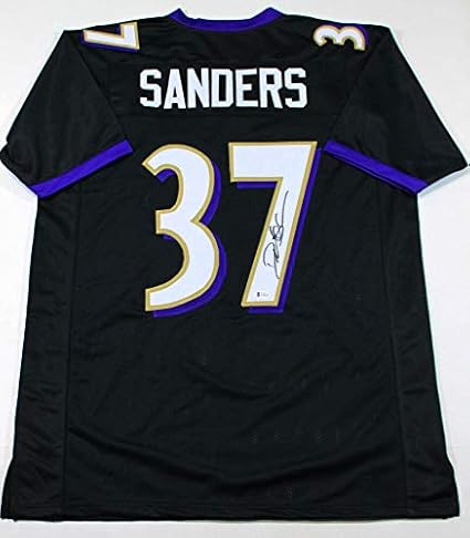 Signed deion sanders jersey Clearance
