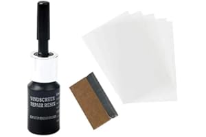 SAMADEX Renewed Windshield Repair Kit |Window Glass Liquid Repair Resins | Automotive Glass Nano Fluid Glass Filler |Auto Repair | Quick Fix for Fixing Chips | Repairing for Car & Phone Screen