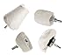 BaiFM Buffing Pad Polishing Mop Wheel for Manifold/Aluminum/Stainless Steel/Chrome 4pcs