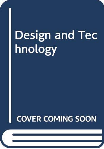 Design and Technology libro