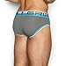 C-IN2 Men's Grip Mesh Low Rise Briefs, Stadium Grey, M