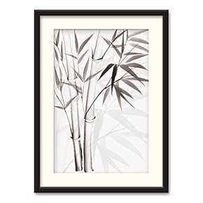 Black Paper Framed for Living Room Bedroom Traditional...