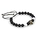 Antique Bronze Wolf Head Men Bracelet Charms Spacer Beads DIY Jewelry Findings 11x14mm 10Pcs MixColor