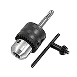 uxcell 1/2"-20 UNF Mount 1.5-13mm Capacity Key Drill Chuck w Shank
