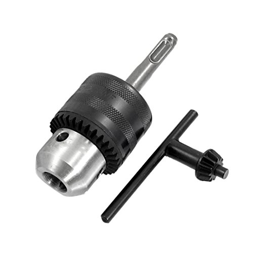 uxcell 1/2"-20 UNF Mount 1.5-13mm Capacity Key Drill Chuck w Shank