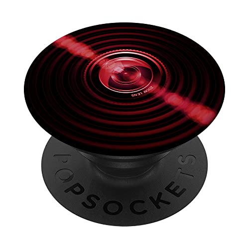 Lens Optics Camera and Photographer Digital for Technology PopSockets Adhesive…