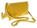 Proya Women's Soft-Feel Leather Zipper Wristlet Crossbody Wallet, BLACK