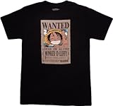 One Piece: Monkey D Luffy Wanted T-Shirt