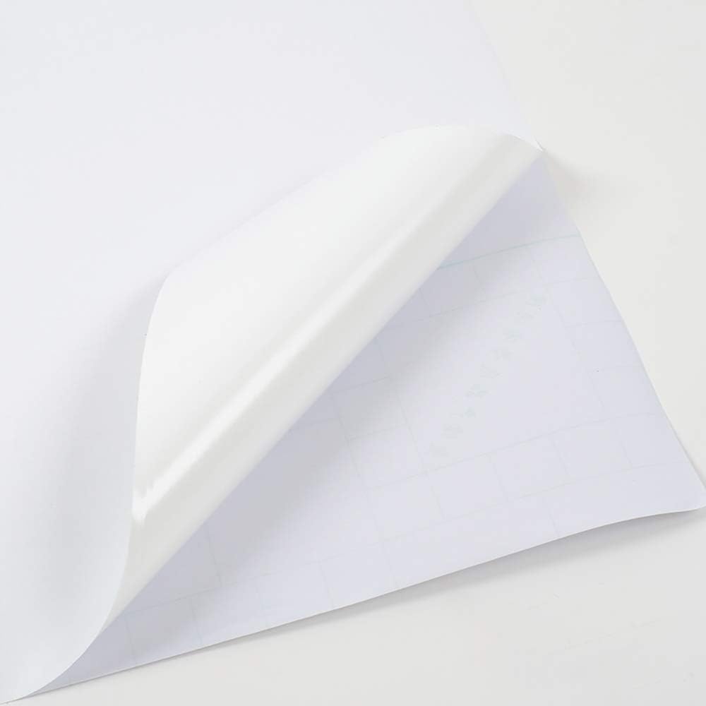 Hode White High Gloss Vinyl Wrap for Furniture Waterproof Sticky Back Plastic Roll Peel and Stick Self Adhesive Wallpaper - Image 4