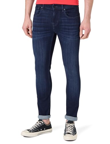 7 For All Mankind Slimmy Tapered Luxe Performance Plus Deep Blue