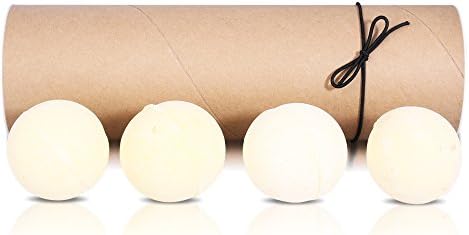 Fathers Day Gifts - Bath Bomb Set - for Pain, Men and Women - Natural Muscle Relaxer – with Dead Sea and Epsom Salt, Castor Carrier and Lemongrass Essential Oil – Handmade in USA – 4 Pack