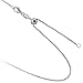 Adjustable 1.2mm Round Box Chain 925 Sterling Silver Necklace. 20, 24 Inches or Make It Shorter
