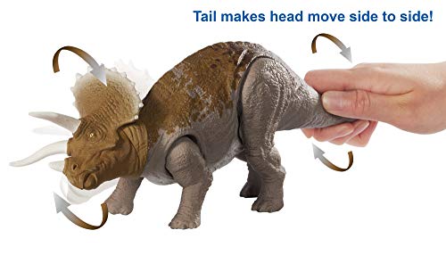 Jurassic World GJN65 -Brüll-Attacke Dinosaurier-Actionfigur mit Angriffs- und Beißfunktion, realistischen Geräuschen… – Bild 3