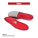 Superfeet Men's Red Hot Premium Insoles,Red Hot,E: 9.5 - 11 US Mens
