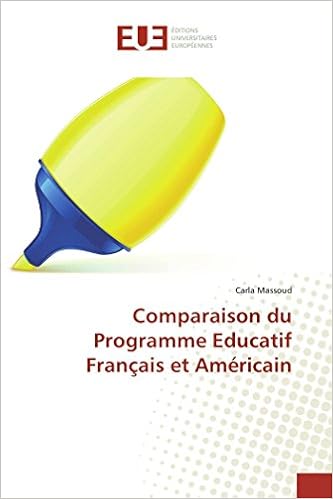 Comparaison Du Programme Educatif Français Et Américain Omn