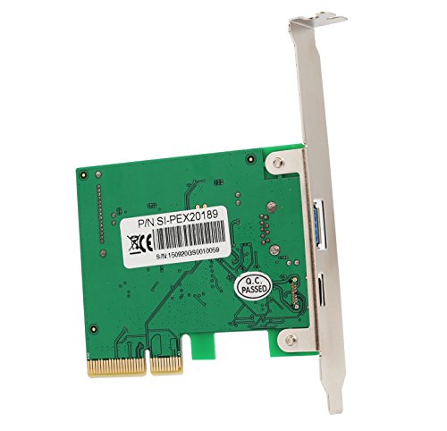 Syba SD-PEX20185 2 Port USB 3.1 Type-A PCI-E 3.0 x4 Card