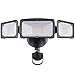 GLORIOUS-LITE 39W LED Security Lights Motion Outdoor Motion Sensor Light Outdoor 3500LM, IP65 Waterproof Motion Lights Outdoor, 5500K 3 Head Motion Sensor Flood Light Exterior Security for Yard