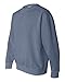 Comfort Colors 1566 9.5 oz. Garment-Dyed Fleece Crew - BLUE JEAN - L