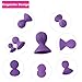 Female Nipple Sucker IMISO Silicone Women's Breast Pump Couple Funny Nipples Massage for Women Wife (Purple)