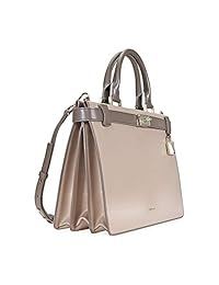 Michael Kors Tatiana - Satchel de piel, tamaño mediano