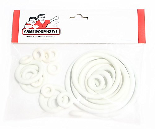 Game Room Guys Bally Op Pop Pop Pinball White Rubber Ring Kit