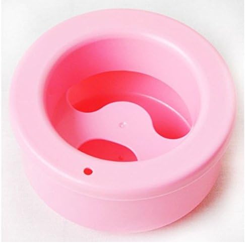 Sanadeson Nial Art Soak Bowl Tray Nail Art Polish Remover Manicure Care Treatment Tool