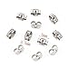 300 Pieces Stainless Steel Butterfly Earring Backs (Silver 5x3.5mm)