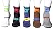 Maiwa Comfortable Cotton No Seams Crew Socks for Boys Kids 5 Pack (2-4years/ Shoes Toddler 7M-10.5M/14-16cm)