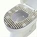 BigOtters Toilet Seat Cover Pads, Washable Toilet Seat Cushion Mat Winter Washable Toilet Seat Warmer (Gray)